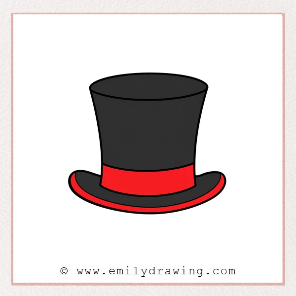 Preview of Top Hat drawing